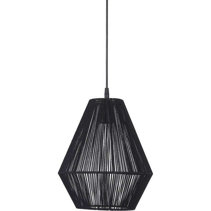 Riippuvalaisin PR Home Rio, Ø280x370mm, musta
