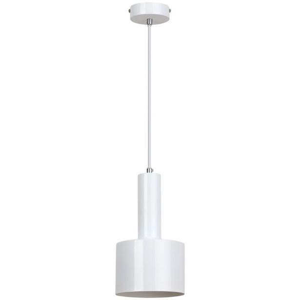 Riippuvalaisin Rabalux Elliot Ø13,8cm valkoinen