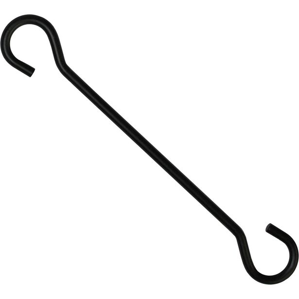 Ripustuskoukku Pisla, 20cm, musta