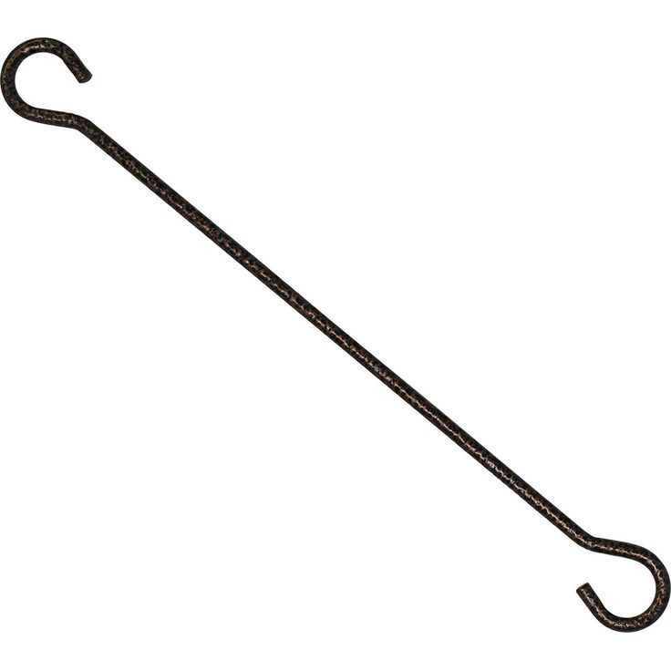 Ripustuskoukku Pisla, 30cm, antiikkipronssi