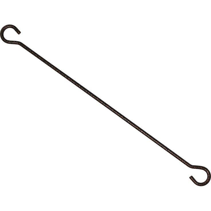 Ripustuskoukku Pisla, 40cm, antiikkipronssi