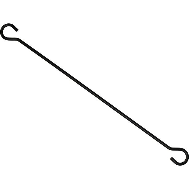 Ripustuskoukku Pisla, 40cm, musta