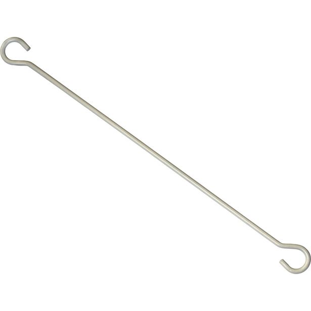 Ripustuskoukku Pisla, 40cm, valkoinen