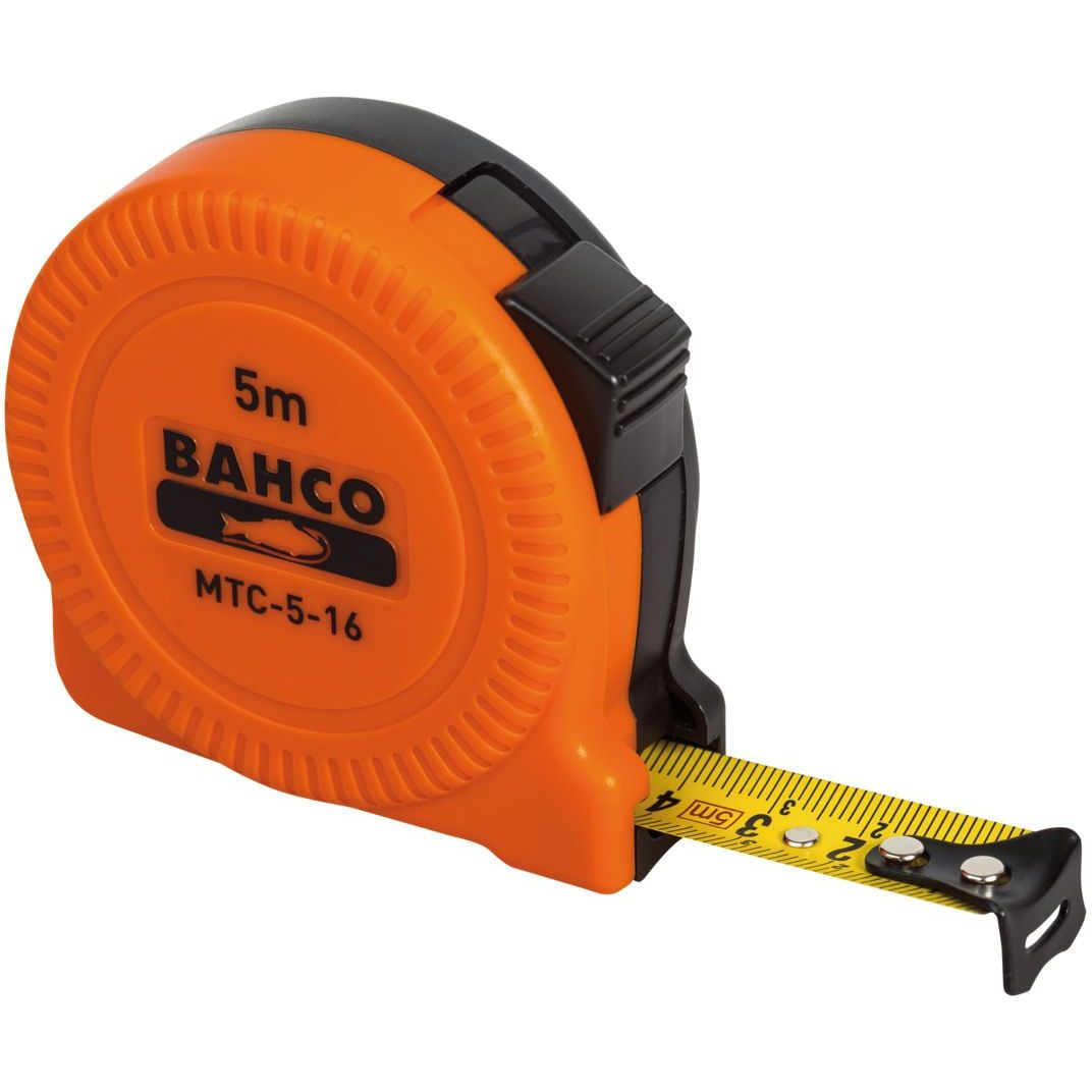 Rullamitta Bahco MTC, kapea, 5m