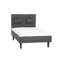 Runkosänky Peak, 120x200cm, harmaa (60337)