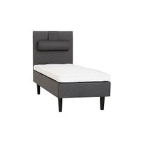 Runkosänky Peak, 80x200cm, harmaa (60332)