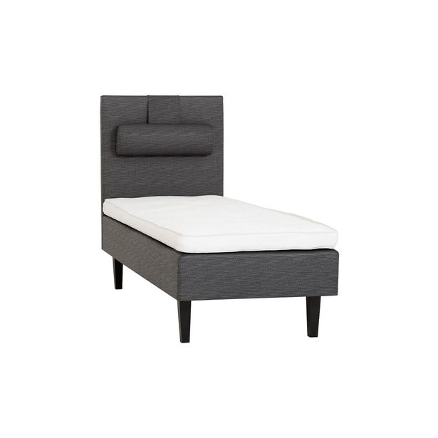 Runkosänky Peak, 80x200cm, harmaa (60332)