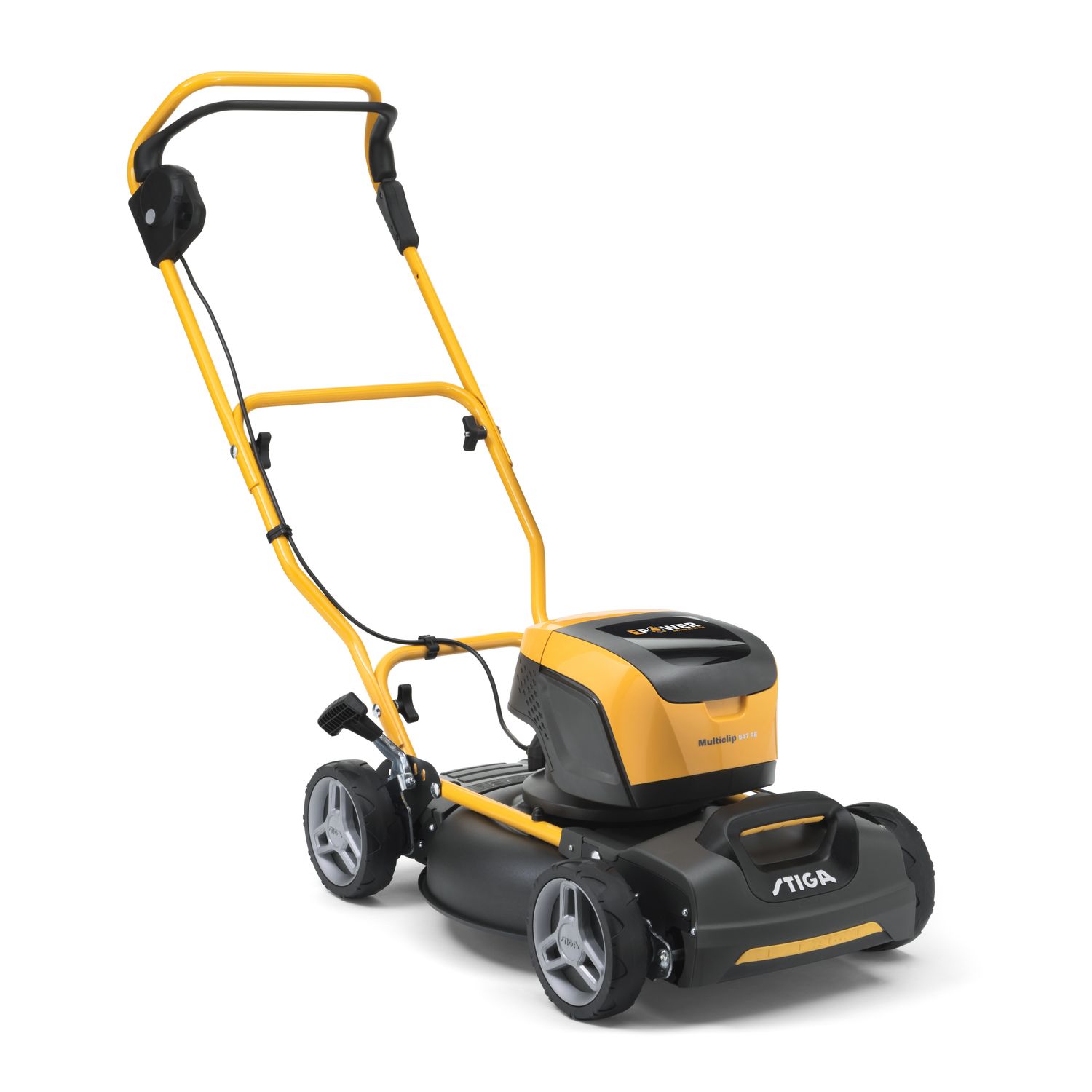 Akkuruohonleikkuri Stiga Multiclip 547 AE Kit, 45cm, 48V, 4.0Ah akulla