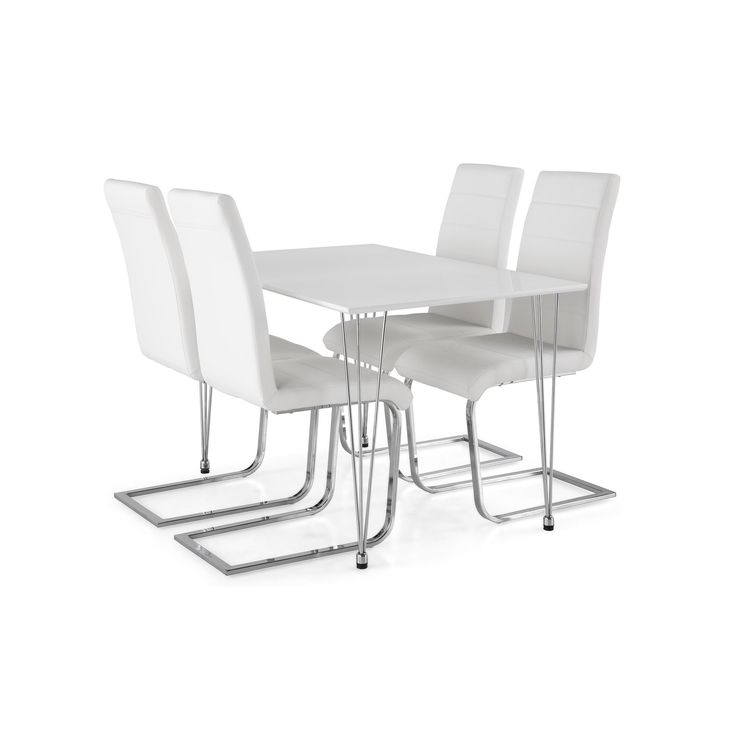 Ruokailuryhmä Kranstull, 120cm, 4 tuolia, eri tuoli-/värivaihtoehtoja (RR120)