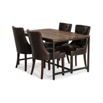 Ruokailuryhmä Limerick, 140cm, 4 tuolilla, eri tuoli-/värivaihtoehtoja (RR140)