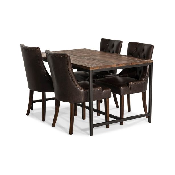 Ruokailuryhmä Limerick, 140cm, 4 tuolilla, eri tuoli-/värivaihtoehtoja (RR140)