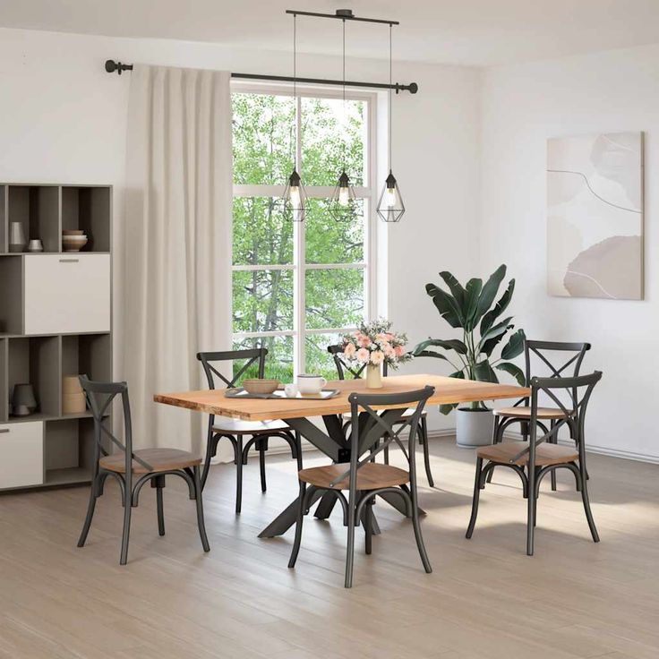 ruokapöydän jalka hämähäkin muoto antrasiitti 120x68x(72-73) cm (13114)