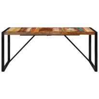 Ruokapöytä 175x90x76 cm kierrätetty täyspuu (51693)