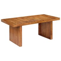 Ruokapöytä 180 x 90 x 75 cm akaasiapuu