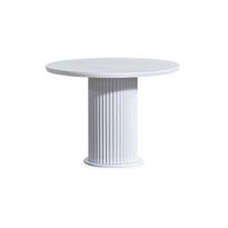 Ruokapöytä Linento Furniture Aqua, valkoinen