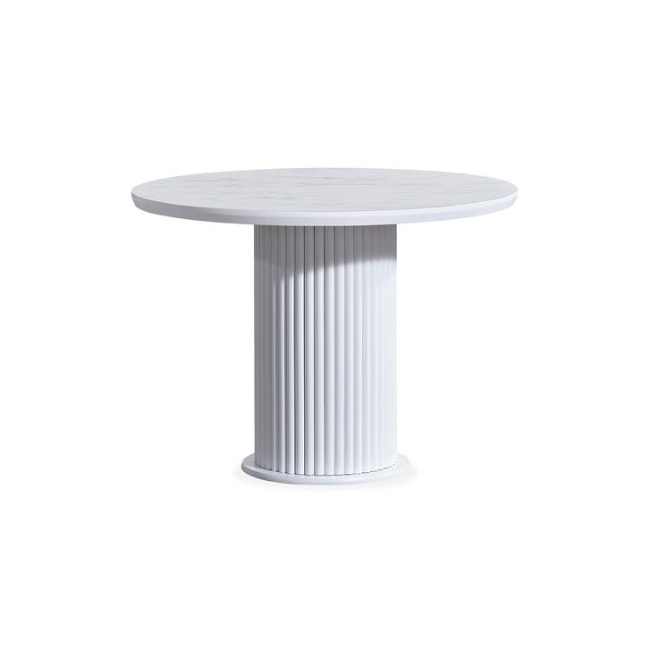 Ruokapöytä Linento Furniture Aqua, valkoinen