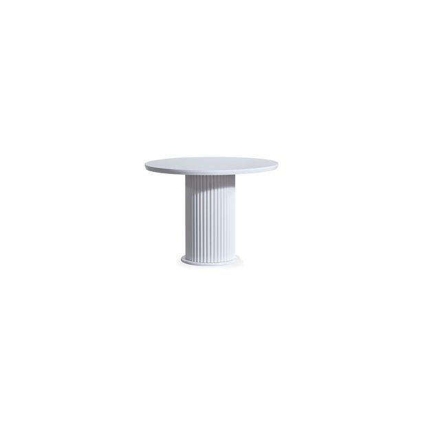 Ruokapöytä Linento Furniture Silva, valkoinen