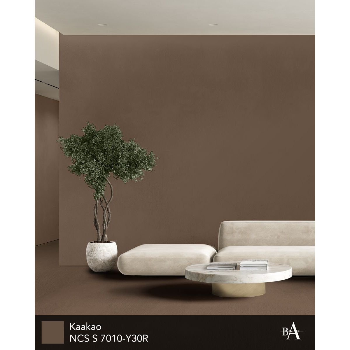 Hartsipinnoite Belle Arti Rustico, 3m², Kaakao, tummanruskea