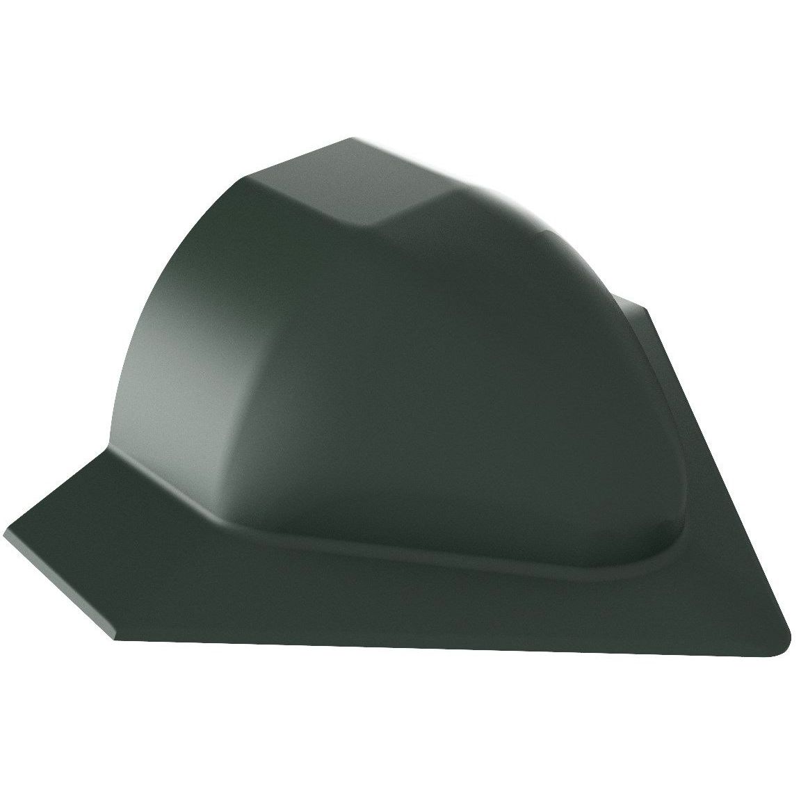 Auman päätykappale pyöreä Ruukki RR11 havunvihreä