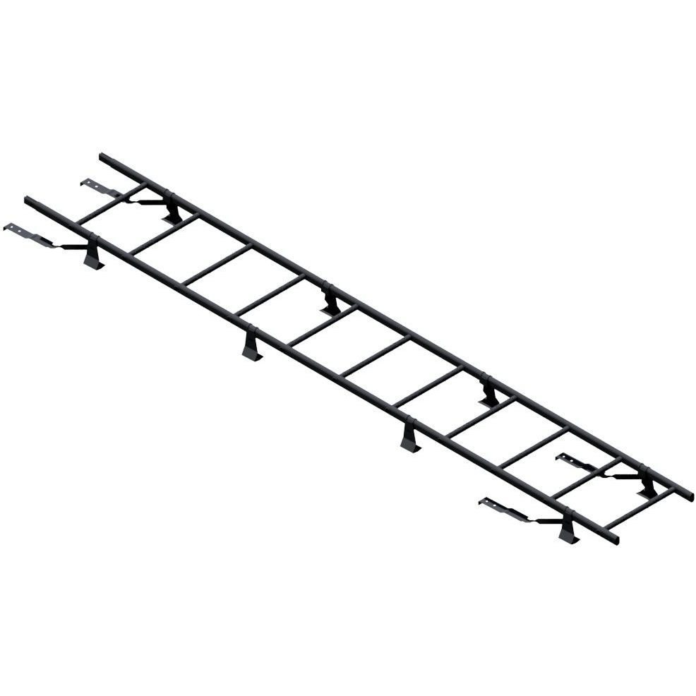 Lapetikas Ruukki SafeGrip tiilikatoille + asennussarja, 2.7m, RR2H3 antrasiitti