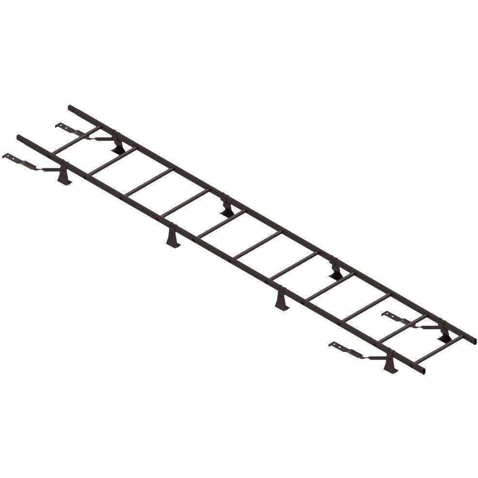 Lapetikas Ruukki SafeGrip tiilikatoille + asennussarja, 6.9m, RR32 tummanruskea