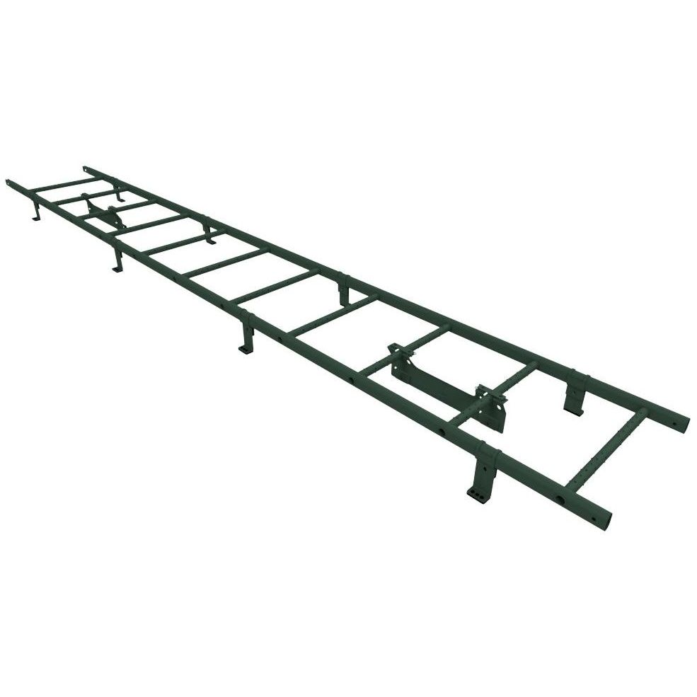 Lapetikas Ruukki SafeGrip, Classic, Nordic ja konesaumakatoille + UniSeam asennussarja, 6.6m, RR11 havunvihreä