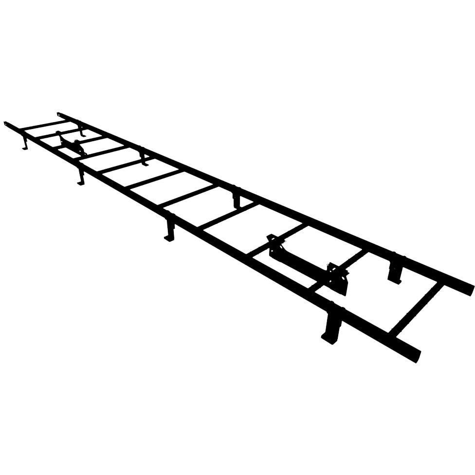 Lapetikas Ruukki SafeGrip, Classic, Nordic ja konesaumakatoille + UniSeam asennussarja, 3.3m, RR33 musta