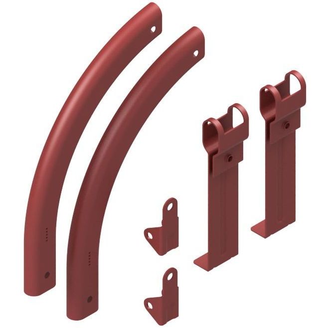 Turvatikkaan asennussarja Ruukki, RR29 punainen