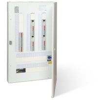 Ryhmäkeskus Ensto Waltteri EHSV845.18U-IT, 4xVVS, 18x10A, 18x16A, 50A, pinta-/uppoasennukseen