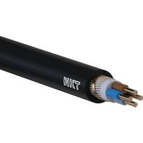 Kuparivoimakaapeli NKT XCMK-HF 4X2,5/2,5 RE Dca R50