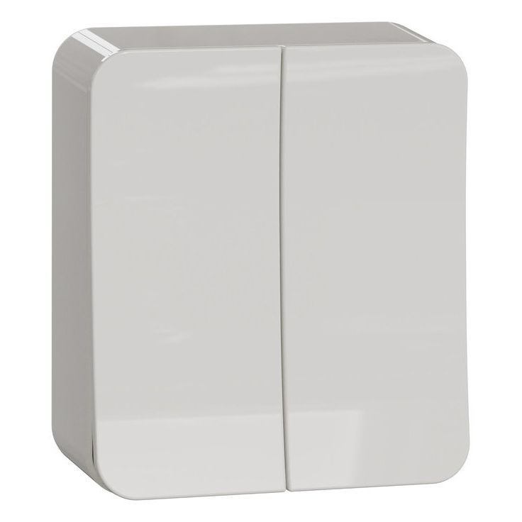 5-kytkin Schneider Electric Exxact, IP21, 16A, pinta-asennettava, ruuviliitos, valkoinen