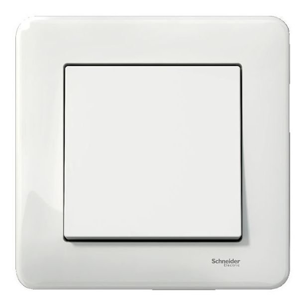 6-vipupainike Schneider Electric Exxact DIY, ruuviliitos, valkoinen