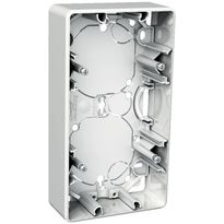 Pintakehys Schneider Electric Exxact, 2-osainen, 35mm, IP20, valkoinen