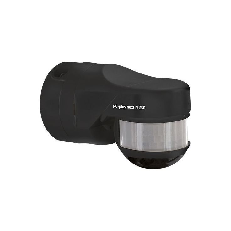 Liiketunnistin Luxomat RC-plus next N 230, IP54, musta