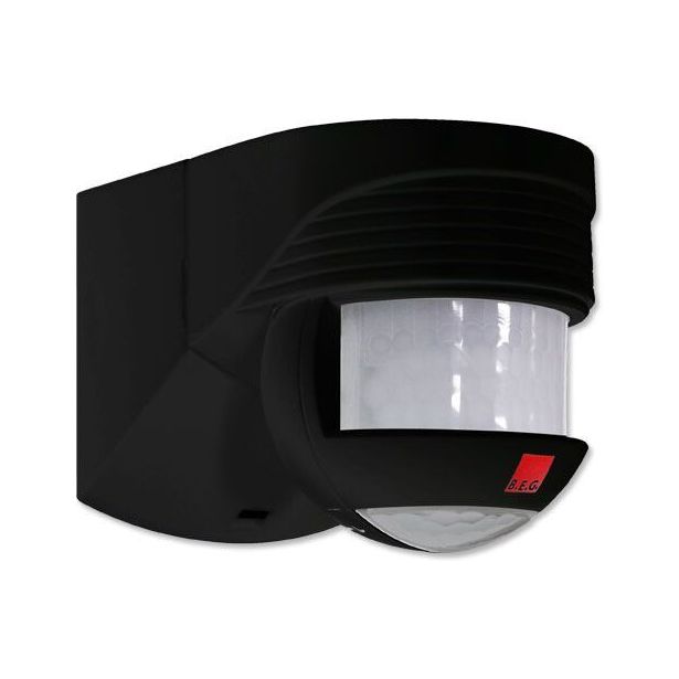 Liiketunnistin Luxomat LC 200 Click N, IP54, musta