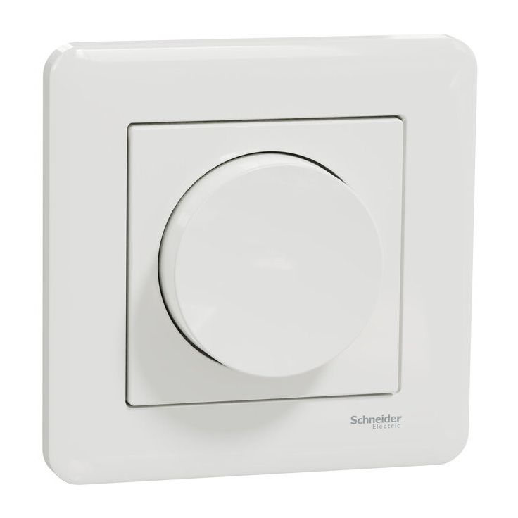 LED-himmennin Schneider Electric Exxact, 0-370W, valkoinen