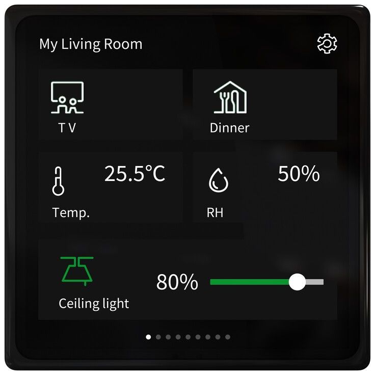 Kosketusnäyttö Schneider Electric SpaceLogic KNX 4