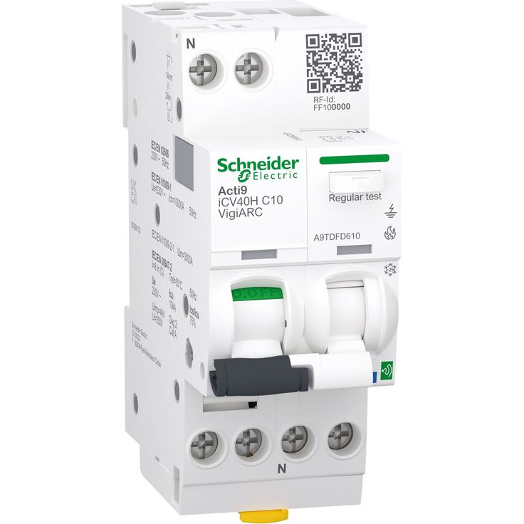 Schneider Electric valokaarivikavirtasuojakatkaisija Acti9 iCV40N VigiARC