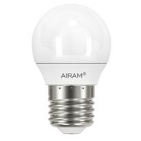 LED-pienkupulamppu Airam Pro P45 830, E27, 3000K, 470lm