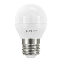 LED-pienkupulamppu Airam Pro P45 840 DIM, E27, 4000K, 470lm, OP, himmennettävä