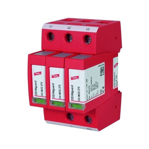 Ylijännitesuoja 952300, Dehnguard M TNC 275 3P