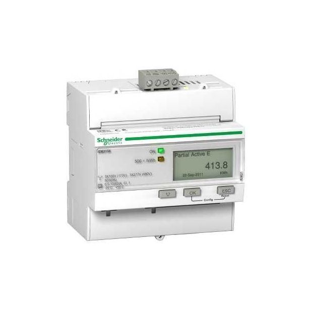 Energiamittari Schneider Electric Acti 9 iEM3150 63A Modbus
