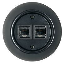 Telerasia Schneider Electric Renova 2xRJ45, Cat 6, valkoinen