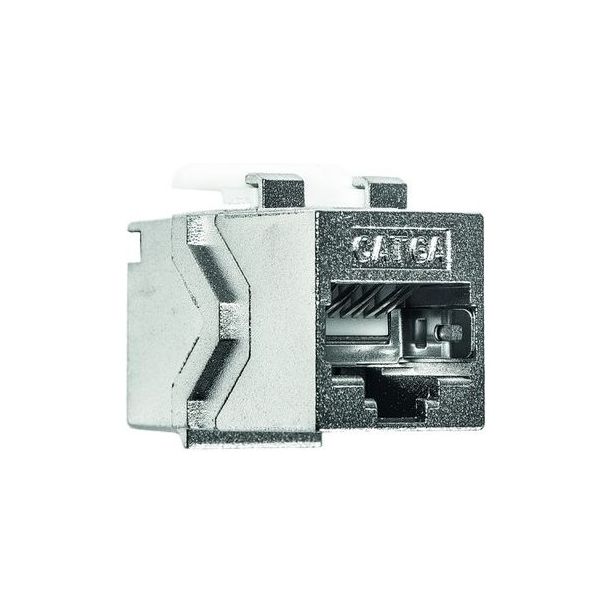 Liitin Pistesarjat Cat6a, RJ45-RJ45 Keystone jatko