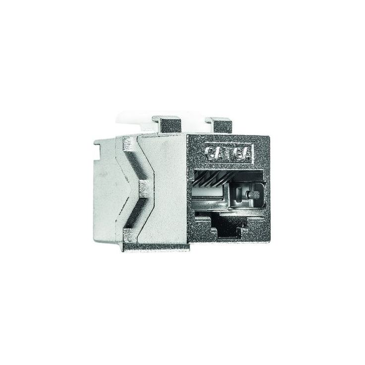 Liitin Pistesarjat Cat6a, RJ45-RJ45 Keystone jatko