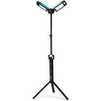 Työvalaisin kolmijalalla Tradeforce LED 2x50W 5000lm ladattava