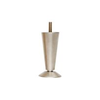 Sängynjalat Metalli, 13cm, 4-pak, harmaa/beige (78134)