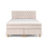 Sänkypaketti Estelle, 180x200 cm, sametti, beige (41857)