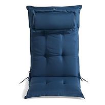 Istuinpehmuste sÃ¤Ã¤tÃ¶tuoliin Comfort Garden, niskatyynyllÃ¤, sininen