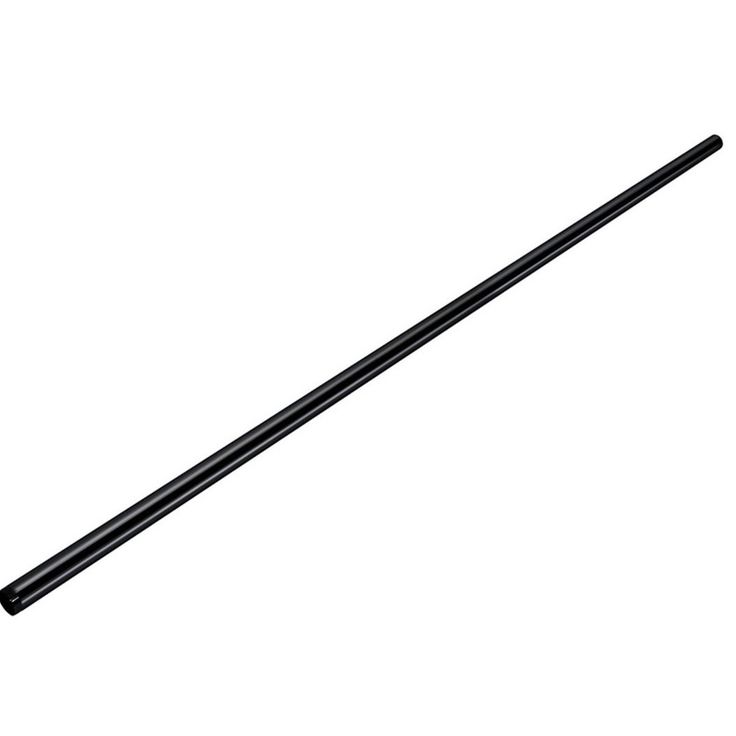 Kattosuihkun pidennetty suihkuputki Gustavsberg Round/Square, 400 mm, mattamusta